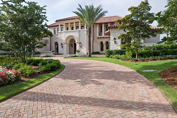 Residential Paver Driveway in Denver, NC